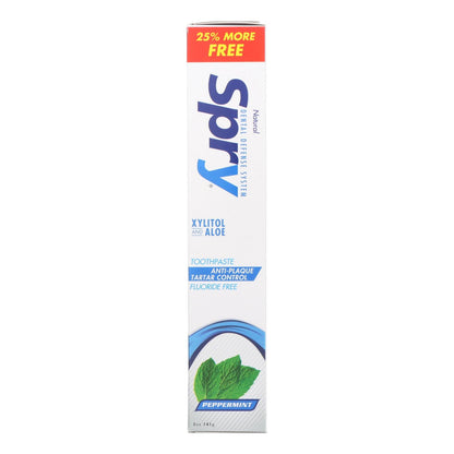 Spry Peppermint Xylitol Toothpaste - 4 Oz