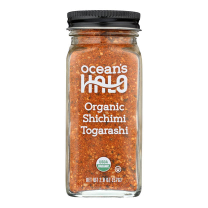 Ocean's Halo Shichimi Togarashi Japanese Chili Pepper Premium Spice Blend (Pack of 6 - 2 Oz.)