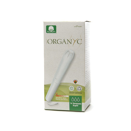 Organyc Cotton Tampons - Supreme Absorbency, 16 Count