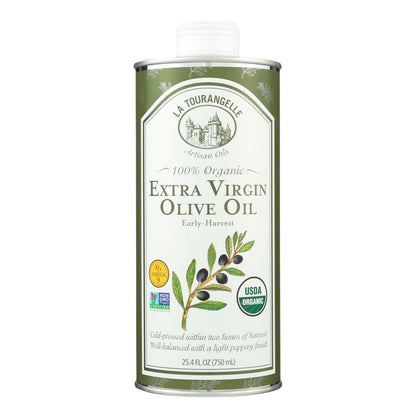 La Tourangelle Extra Virgin Olive Oil, Organic, 25.4 Fl Oz, Pack of 6