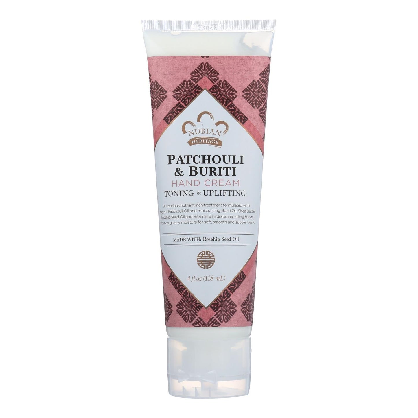 Nubian Heritage Patchouli & Buriti Hand Cream - 4 Oz.