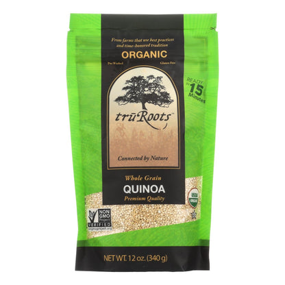 Truroots Organic Whole Grain Quinoa | 6 Pack, 12 Oz Each