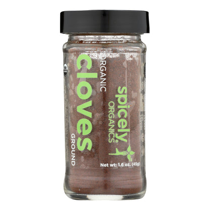 Spicely Organics Ground Cloves [Weight: 1.6 Oz, Pack of 3]
