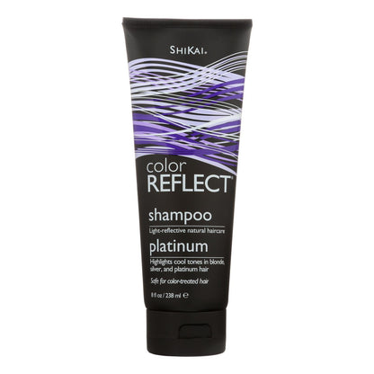 Shikai Color Reflect Platinum Shampoo for Shimmering Blonde Hair (8 Fl Oz)
