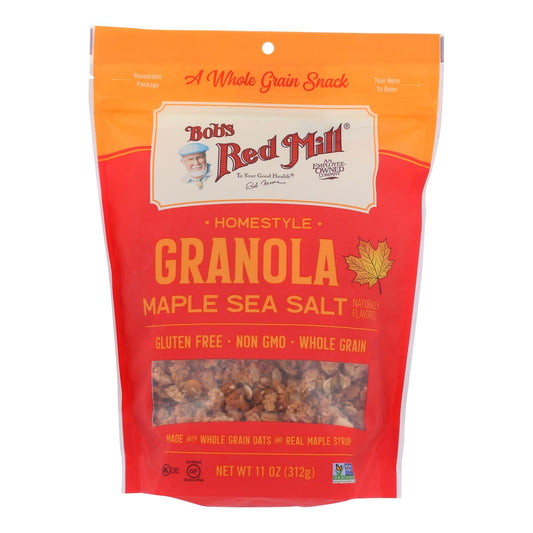 Bob's Red Mill Granola Maple Sea Salt (Pack of 6) - 11 Oz.