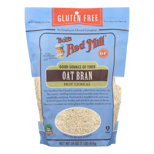 Bob's Red Mill Gluten-Free Oat Bran 4-Pack, 16 oz. (Bulk Pack)
