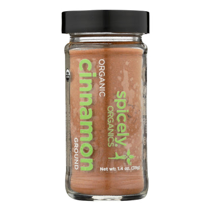 Spicely Organics Organic Ceylon Cinnamon Ground (Pack of 3) - 1.4 Oz.