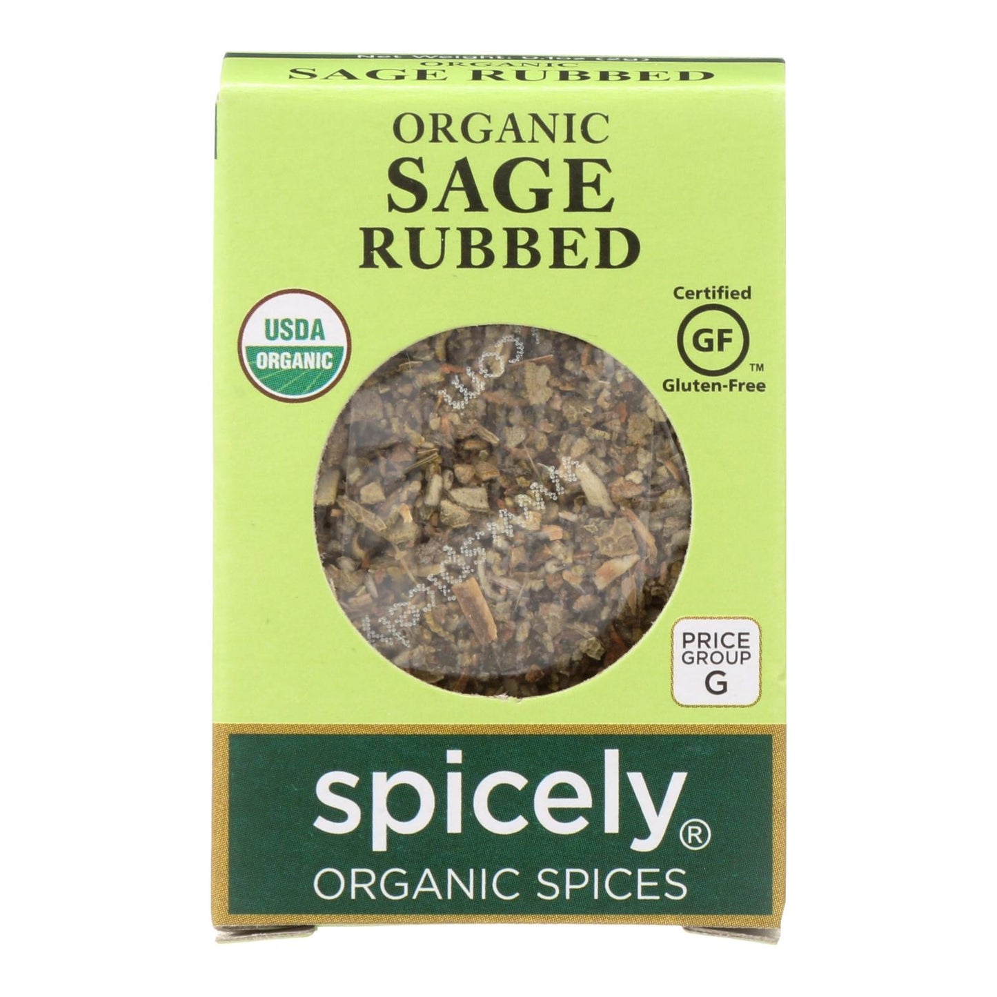 Spicely Organics Organic Sage Rubbed