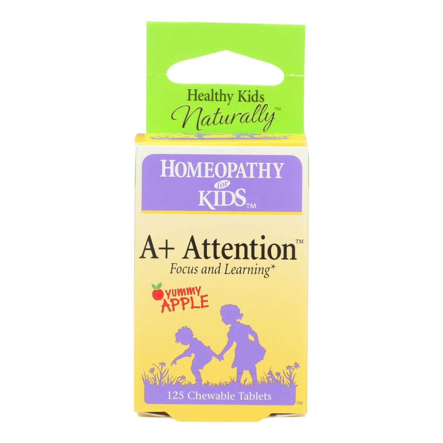 NatraBio A+ Attention Support, 125 Tablets