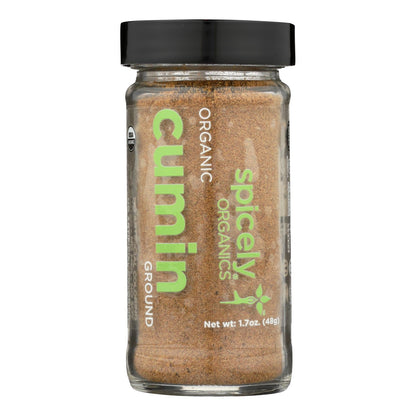 Spicely Organics Premium Ground Cumin (Pack of 3 - 1.7 Oz.)
