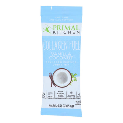Primal Kitchen Vanilla Coconut Collagen Peptide Drink Mix (Pack of 12 - 0.54 oz)