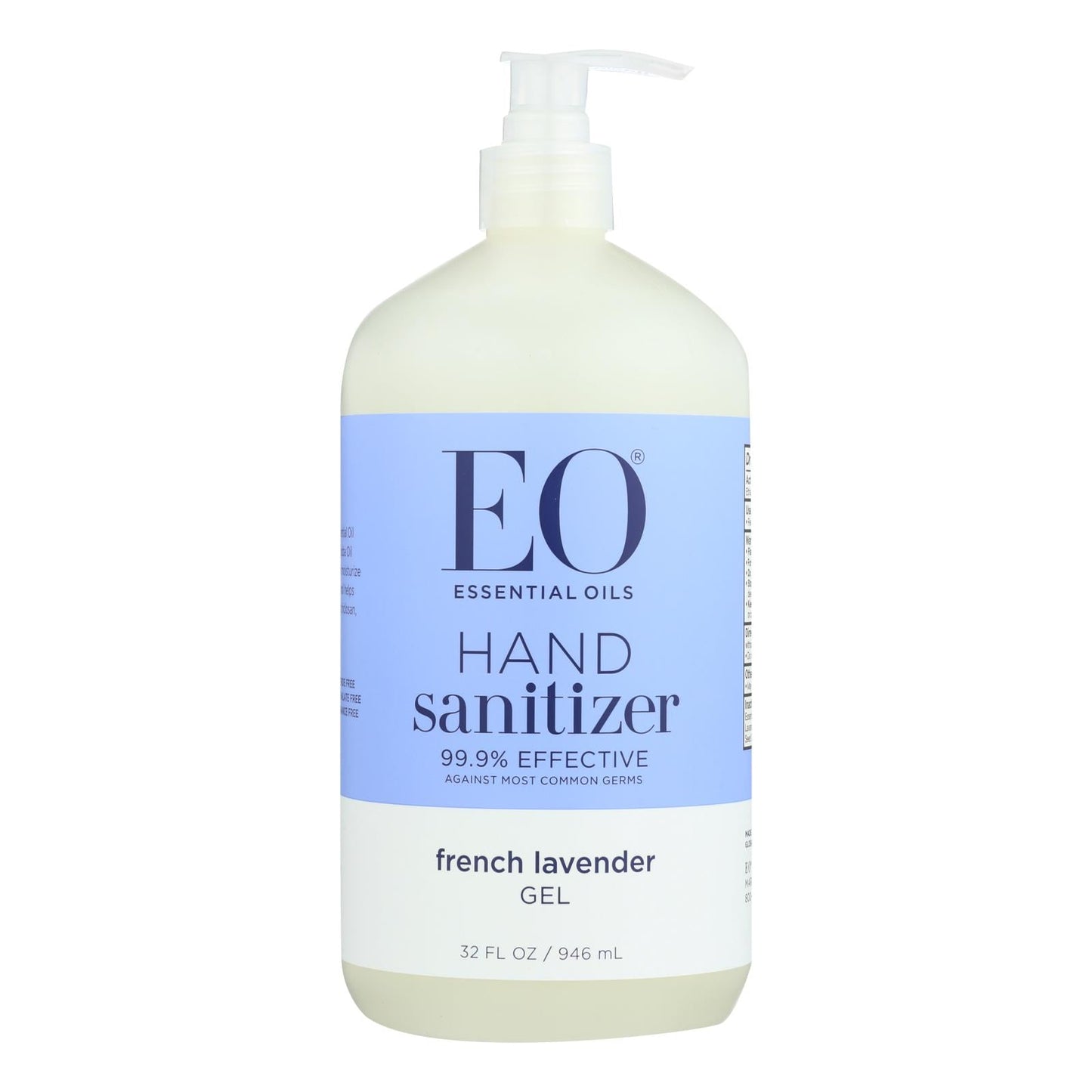 Eo Products Hand Sanitizing Gel with Lavender Essential Oil (Pack of 32 Oz.)