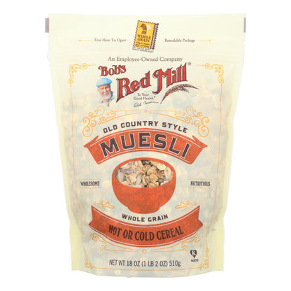 Bob's Red Mill Old Country Style Muesli Cereal (Pack of 4) - 18 Oz