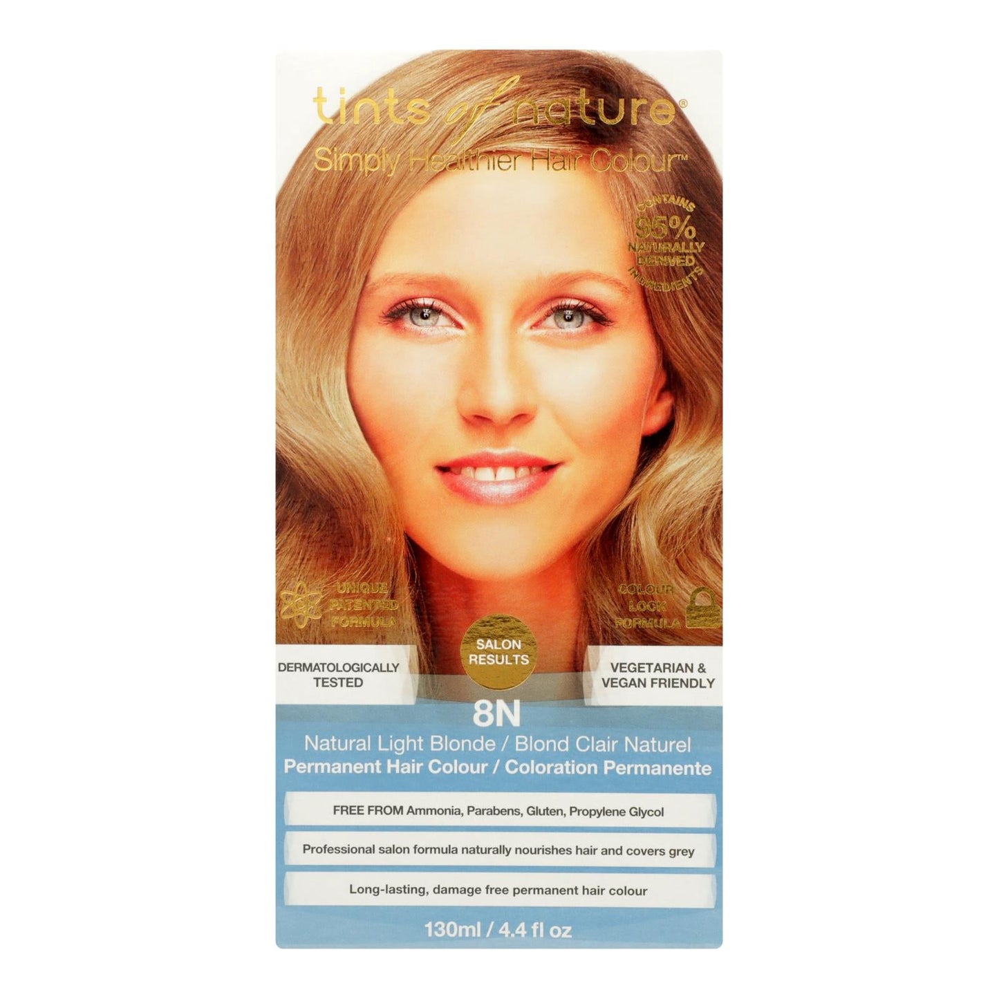 Tints Of Nature Natural Light Blonde Hair Dye Colorant - 4.4 Fl Oz
