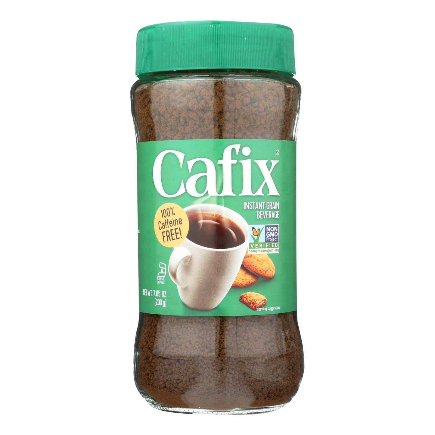 Cafix Caffeine-Free All-Natural Instant Beverage Crystals (Pack of 12 - 7 Oz.)