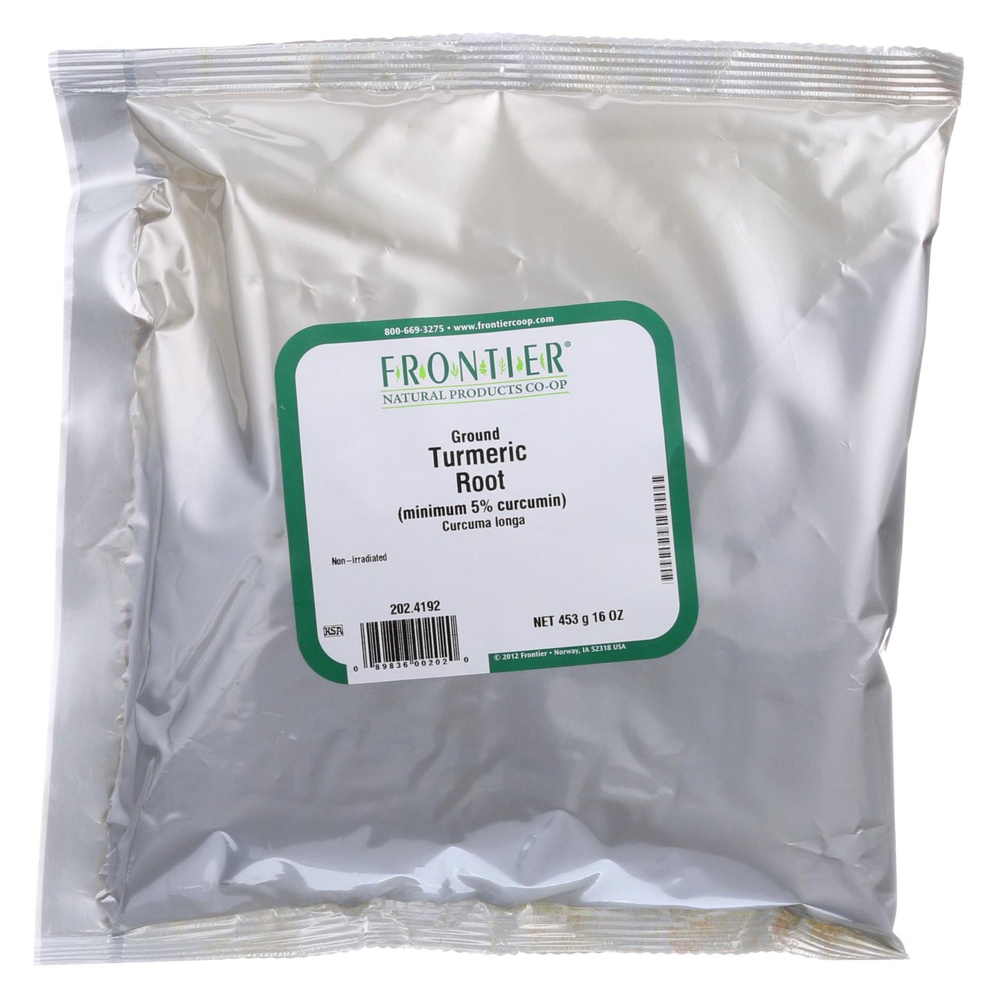 Frontier Herb Turmeric Root Ground Alleppey 5% Curcumin