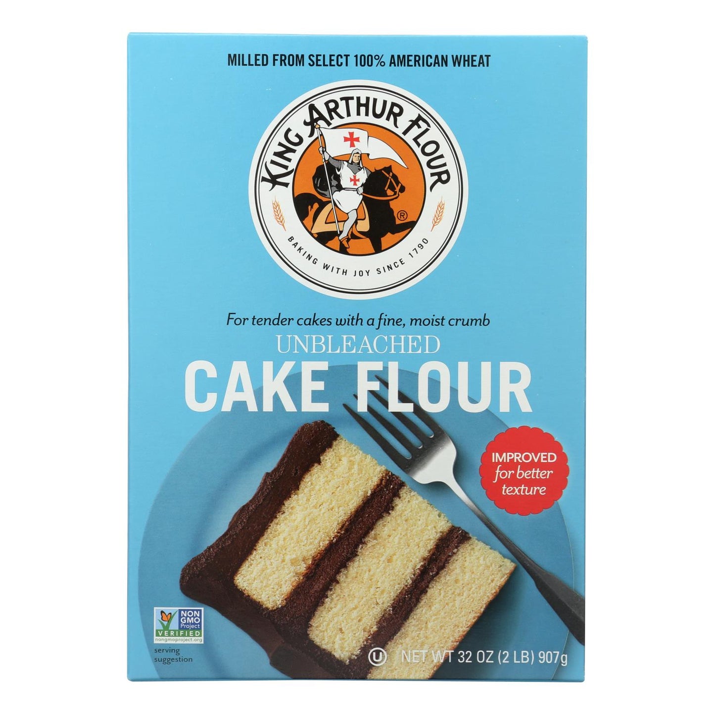 King Arthur Cake Flour,  6 x 2 Pound Bags