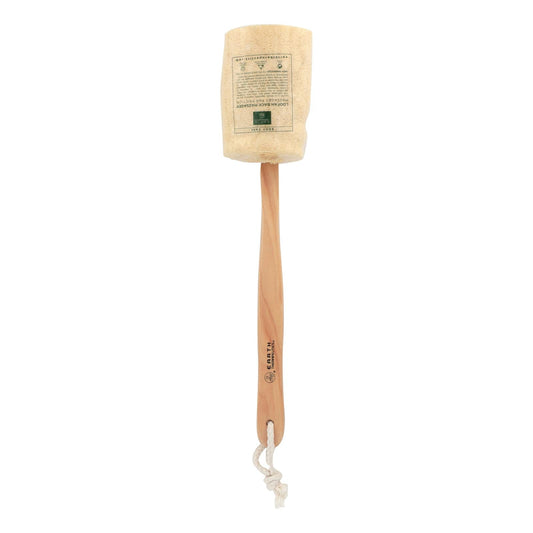Earth Therapeutics Long-Handled Loofah Body Exfoliator for Deep Cleansing and Skin Revitalization