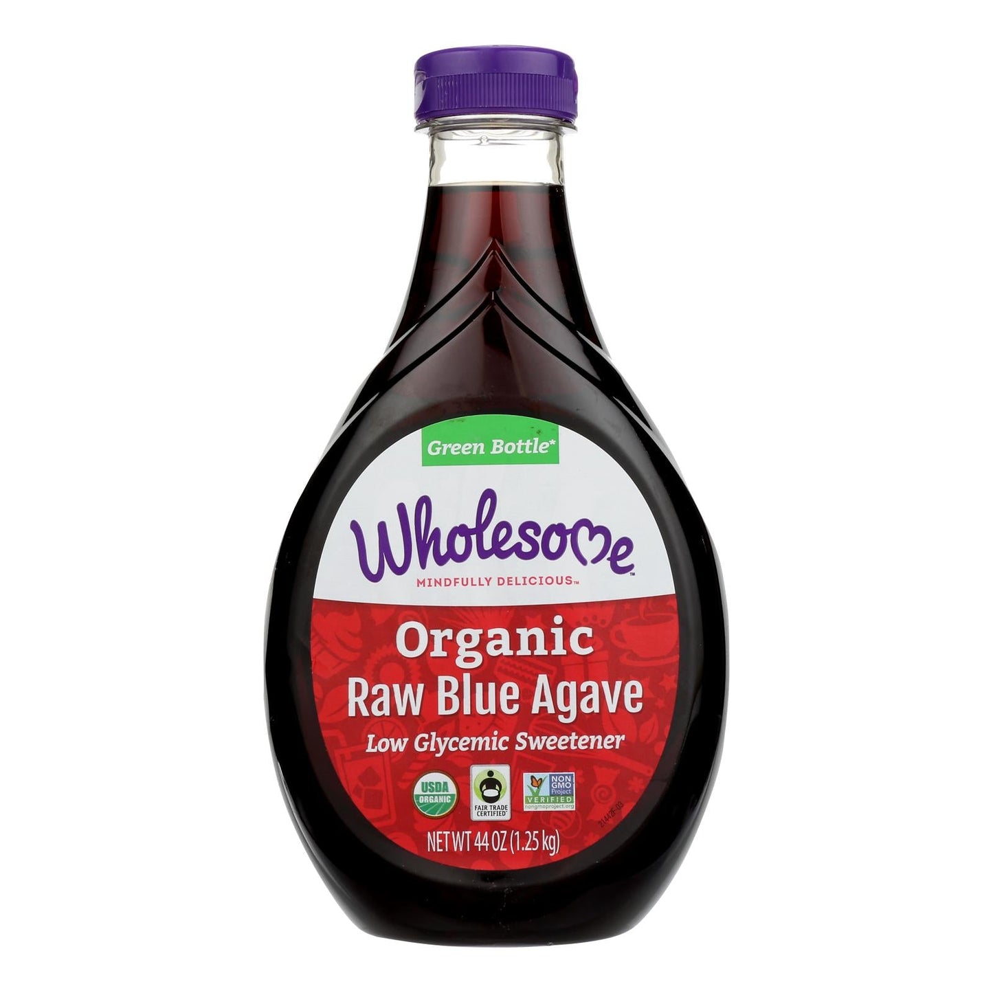Wholesome Sweeteners Blue Agave Liquid Sweetener, 44oz (Pack of 6)