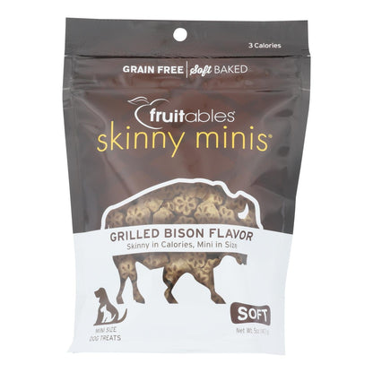 Fruitables Soft Bison Dog Treats (Pack of 12) - 5 Oz.