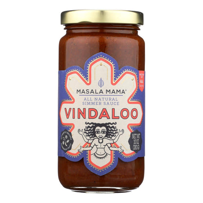 Masala Mama Authentic Indian Vindaloo Simmer Sauce For Easy Home Cooking (Pack of 6 - 10 Oz.)