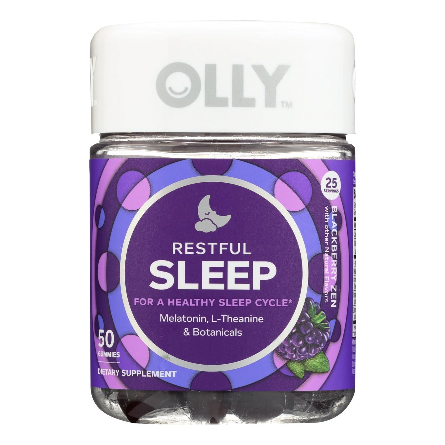 Olly Supp Restful Sleep Blackberry (50 ct)