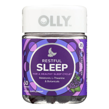 Olly Supp Restful Sleep Blackberry (50 ct)