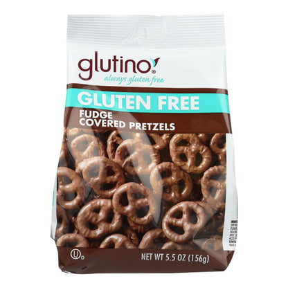 Glutino Chocolate-Covered Pretzels (Pack of 12 - 5.5 Oz.)