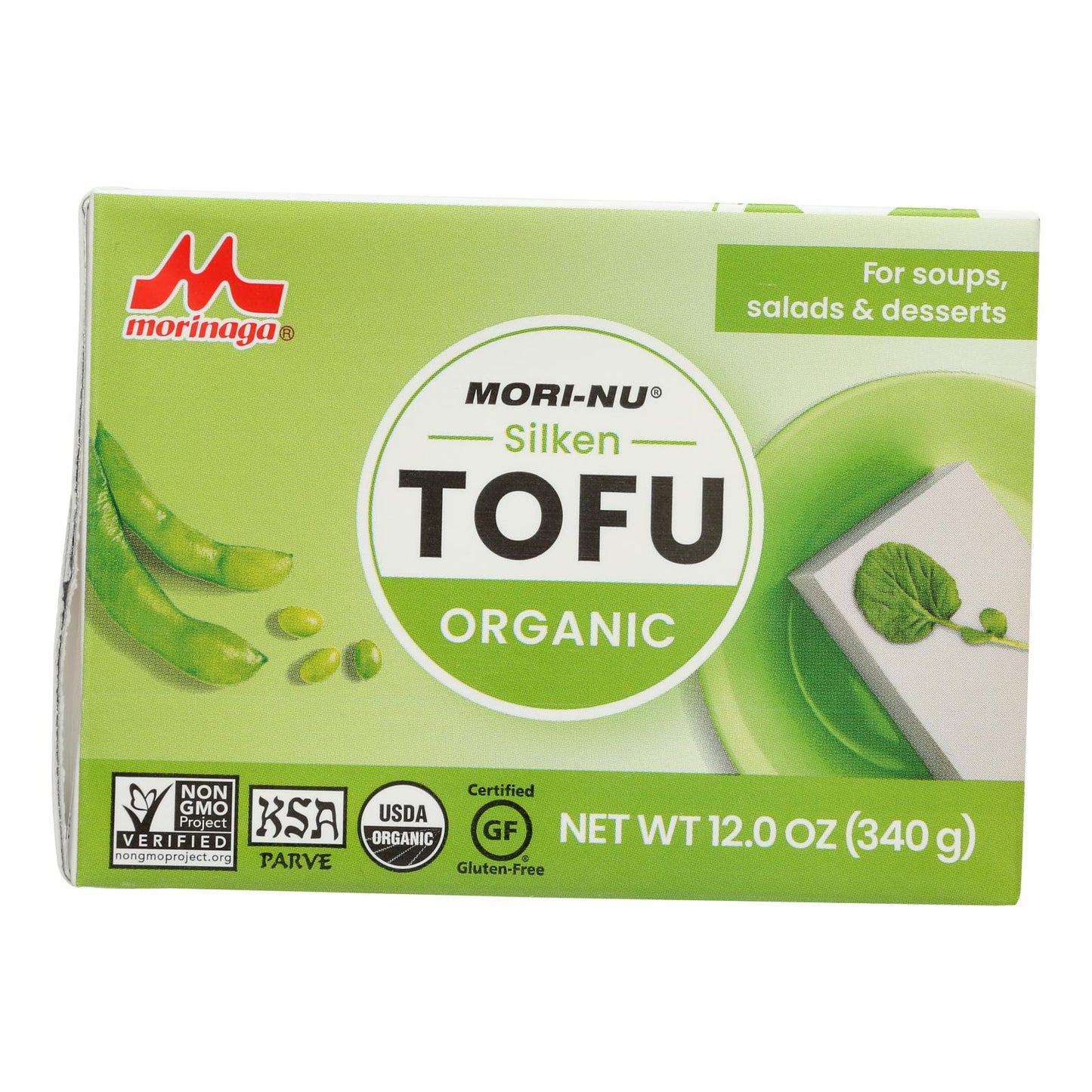 Mori-nu Silken Soft Tofu, 12-Ounce Pack (Pack of 12)