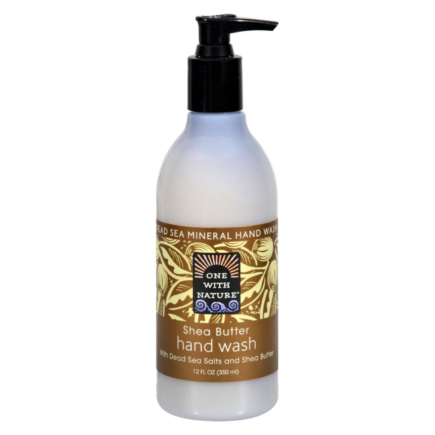 One With Nature Moisturizing Dead Sea Mineral Hand Wash with Shea Butter - 12 Fl Oz
