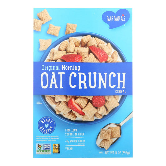 Bulk 12-Pack, Barbara's Bakery Original Morning Oat Crunch Cereal (14 Oz. Each)