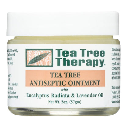Tea Tree Therapy Antiseptic Ointment, Eucalyptus & Lavender, 2 oz