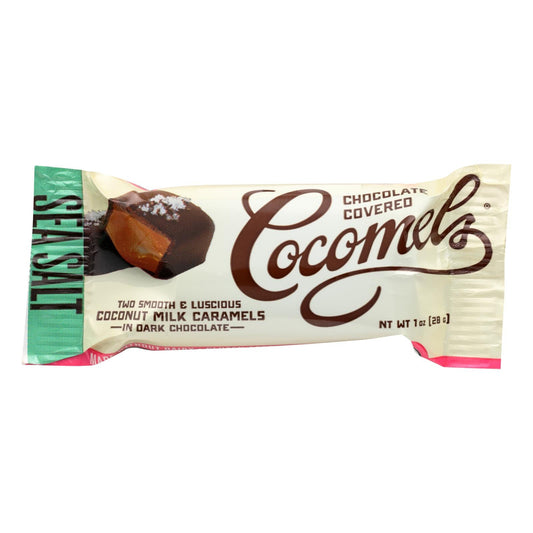 Dark Chocolate Cocomel with Sea Salt (Pack of 15 - 1 Oz. each)