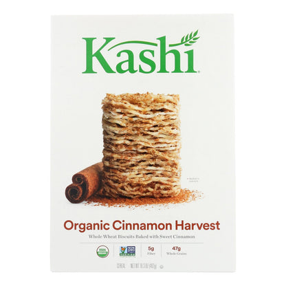 Kashi Organic Whole Wheat Cinnamon Harvest Cereal - 16.3 Oz (Pack of 12)