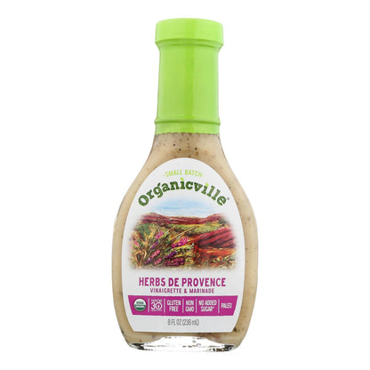 Organic Ville De Provence Herb Vinaigrette (6 x 8 Fl Oz.)