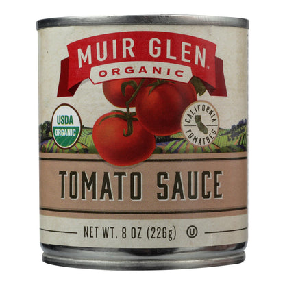 Muir Glen Organic Regular Tomato Sauce, 8 Fl Oz (Pack of 24)