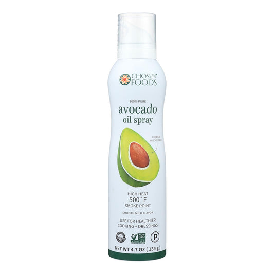 Chosen Foods 100% Pure Avocado Oil, Pack of 6, 4.7 Fl Oz Each