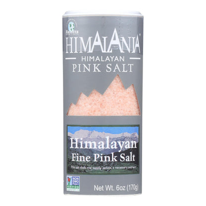 Himalania Fine-Grain Himalayan Pink Salt Shakers, 6 Ounce, Pack of 6
