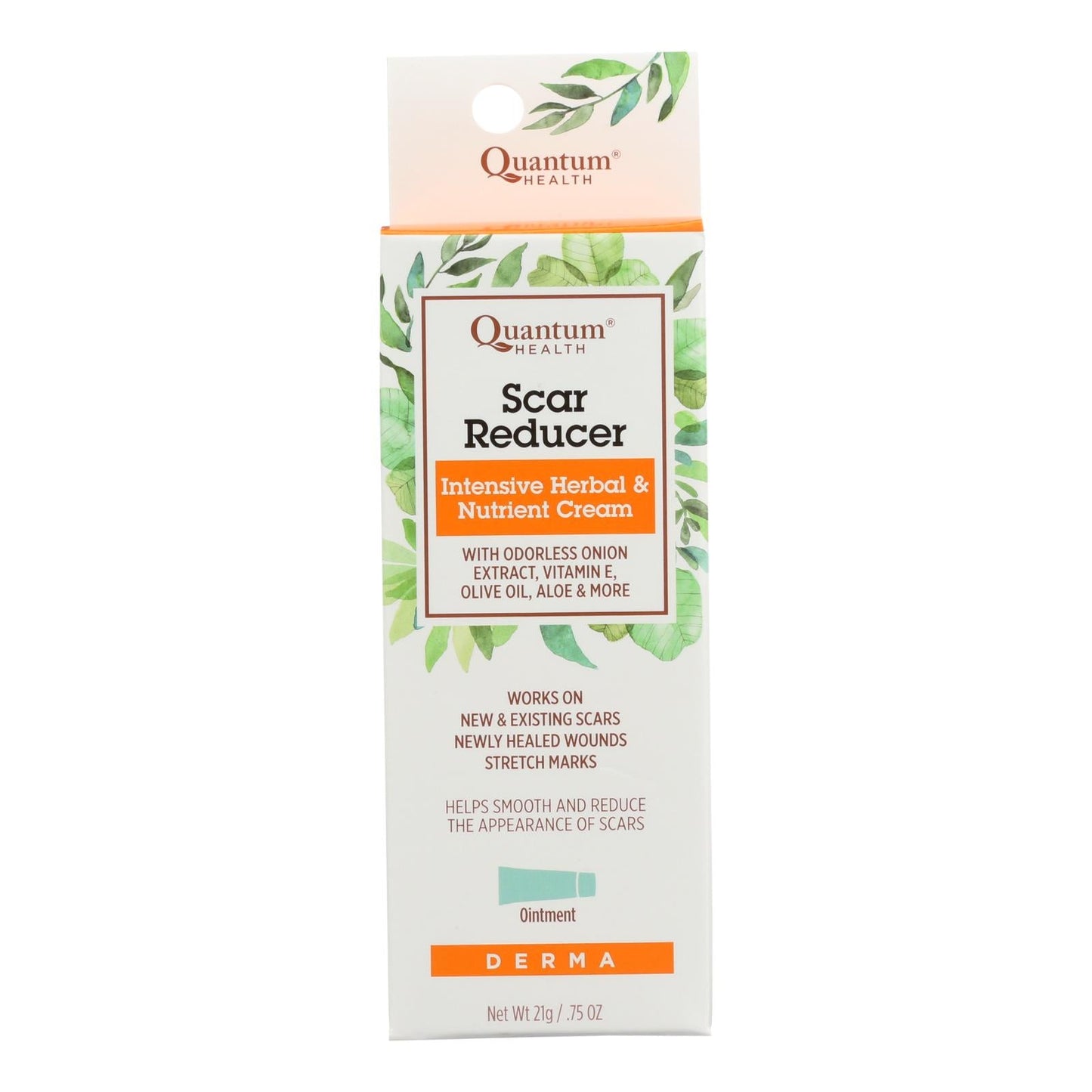 Quantum Herbal Cream for Reducing Scars - 0.75 Oz
