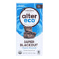 Alter Eco Americas Organic Dark Super Blackout Chocolate Bar (Case of 12 - 2.65 Oz)