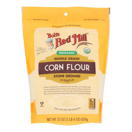 Bob's Red Mill Corn Flour, 4 Pack (88 Ounces), Gluten-Free Baking