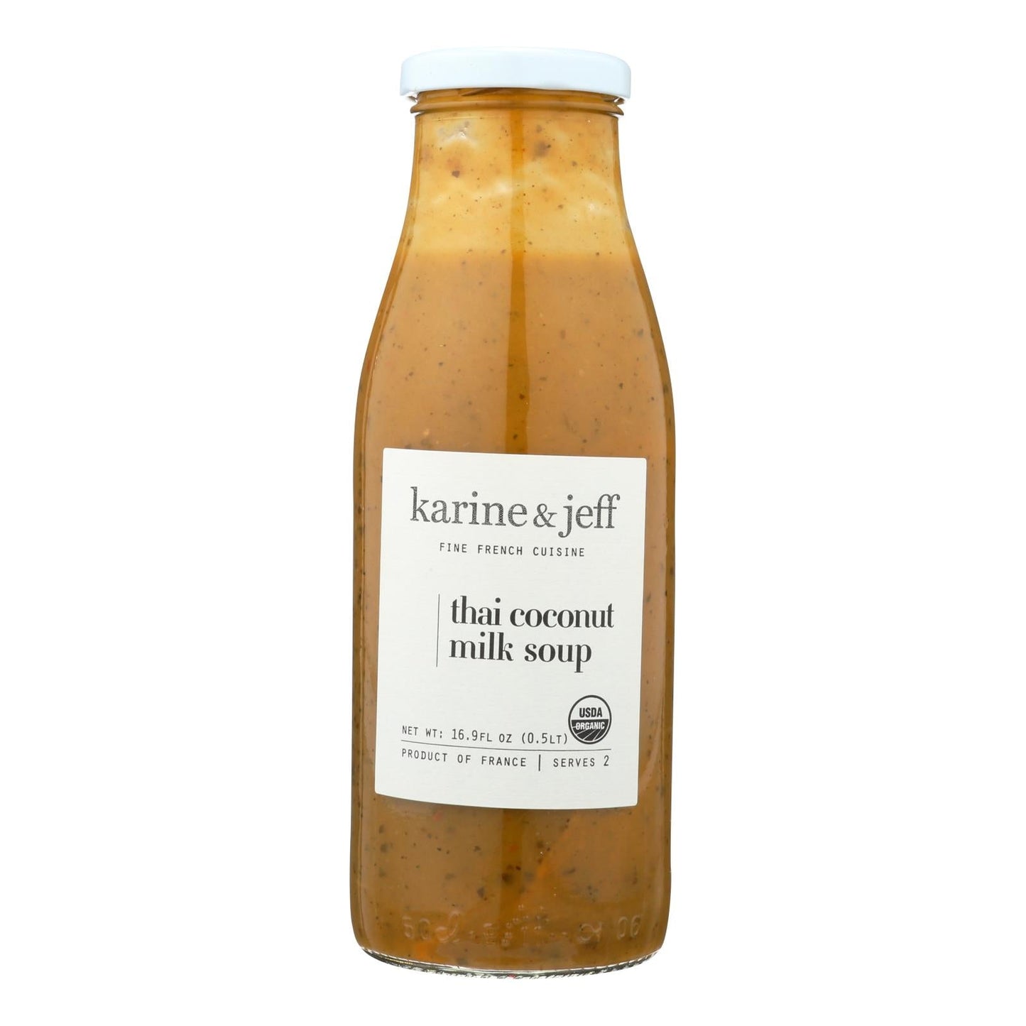 Karine & Jeff Thai Coconut Milk Soup, Case of 6 (16.9 Fl Oz. Each)
