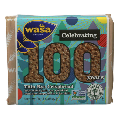 Wasa Thin Rye Crispbread - 12 Pack, 8.6 Oz.