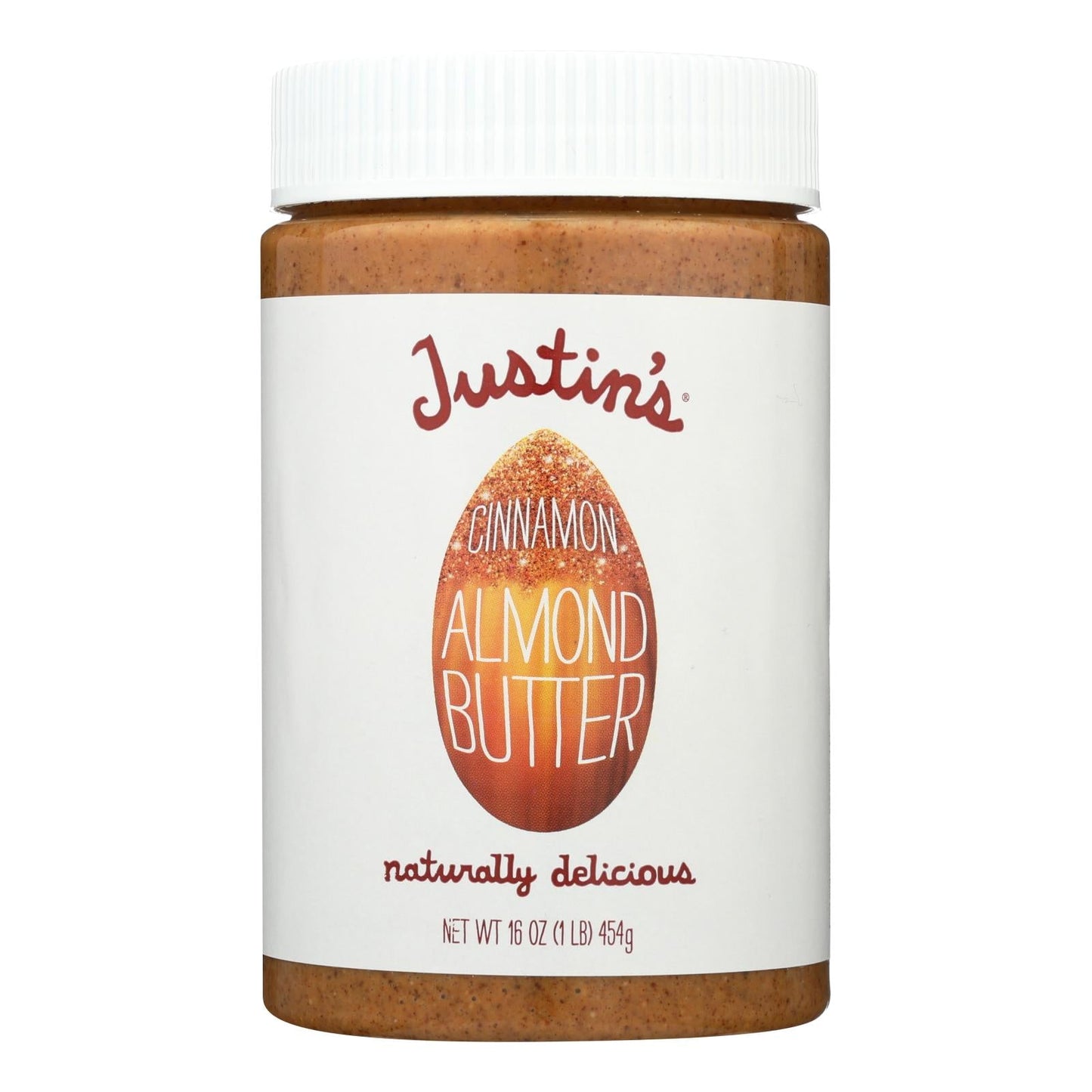 Justin's Nut Butter Almond Butter with Cinnamon (6 Pack - 16 oz. Each)