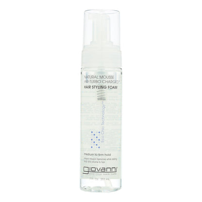 Giovanni Air-Turbo Charged Natural Styling Mousse, 7 oz.