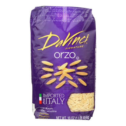 Davinci Orzo Pasta, 1 Lb., Case of 12