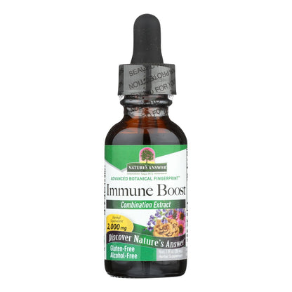 Immune Boost - Powerful Herbal Supplement by Nature's Answer (1 Fl Oz)