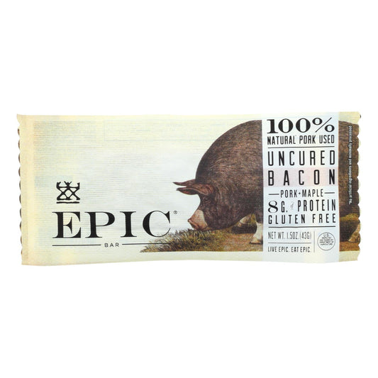 Epic Uncured Maple Pork Bacon, Pack of 12