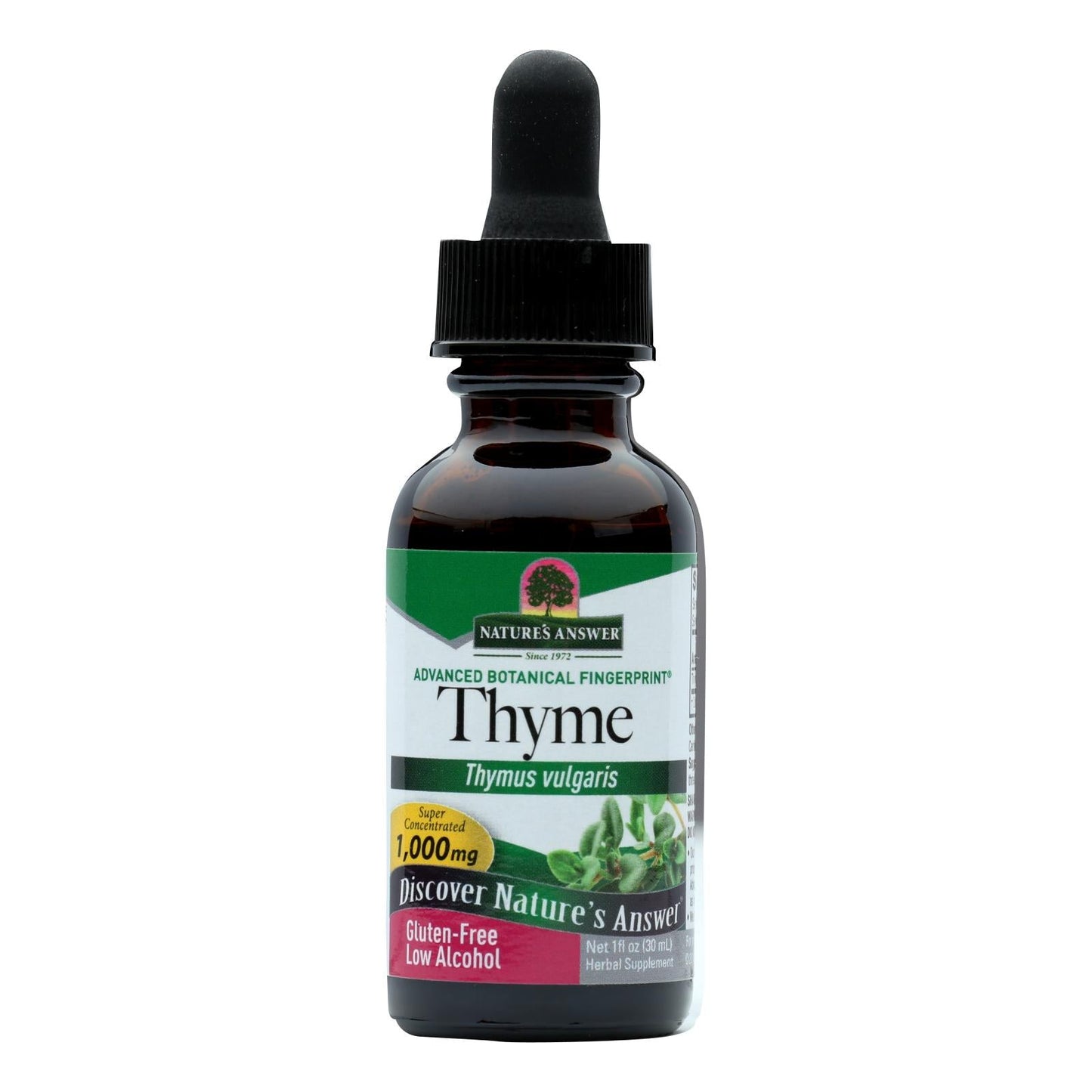 Nature's Answer Thyme Extract Herbal Supplement (1 Oz.)