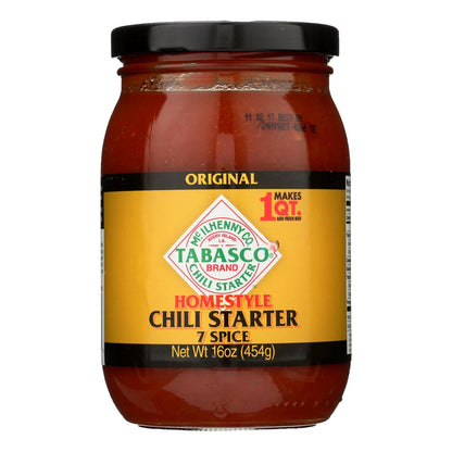 Tabasco Homestyle Chili Starter (Pack of 6 - 16 Oz.)